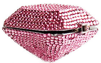 Judith Leiber Pink Crystal 