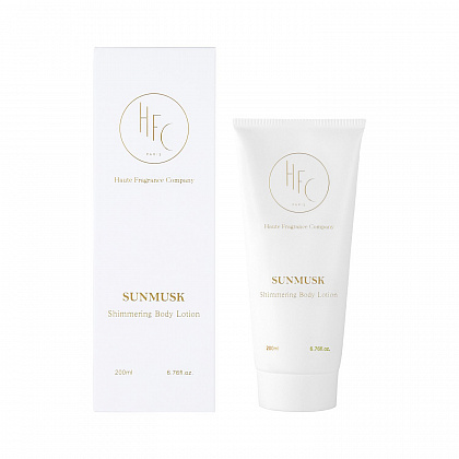 HFC SunMusk Shimmering Лосьон для тела с шиммером 
