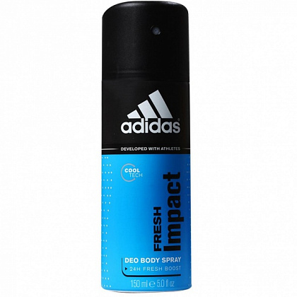 Adidas Fresh Impact Дезодорант-спрей, 150 мл 