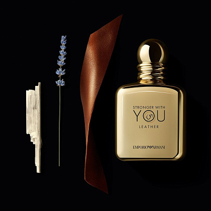 Armani Stronger With You Leather фото 4