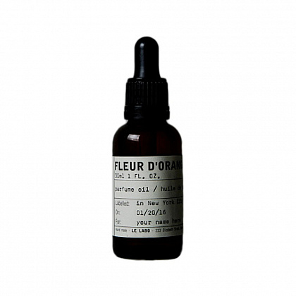 Le Labo Fleur d'Oranger 27 Парфюмерное масло, 30 мл 