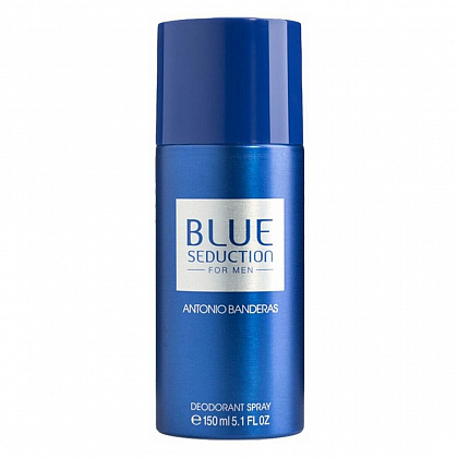 Antonio Banderas Blue Seduction for Men Дезодорант-спрей, 150 мл 