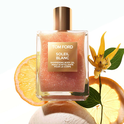Tom Ford Soleil Blanc Shimmering Rose Gold Body Oil Масло для тела с шиммером, 100 мл фото 3
