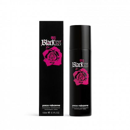 Paco Rabanne Black XS for Her Дезодорант-спрей, 150 мл 