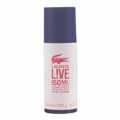 Lacoste Live Pour Homme Дезодорант-спрей, 150 мл 