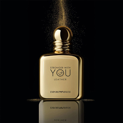 Armani Stronger With You Leather фото 5
