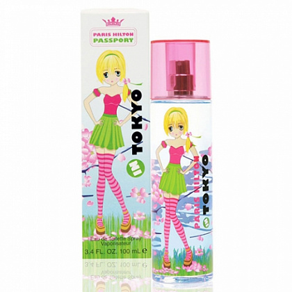 Paris Hilton Passport in Tokyo 