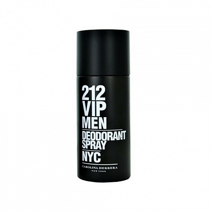 Carolina Herrera 212 Vip Men Дезодорант-спрей, 150 мл 