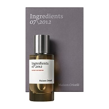 Maison Crivelli Ingredients 07/2012