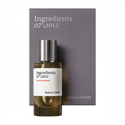Maison Crivelli Ingredients 07/2012 
